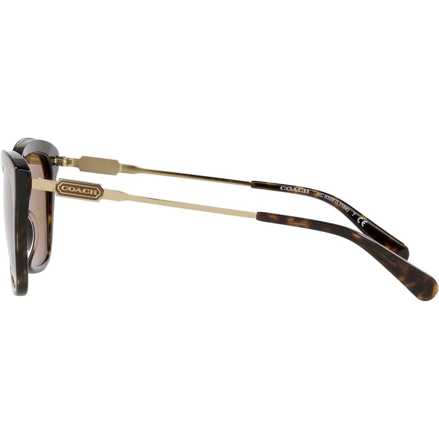 Coach Sunglasses HC 8305 Dark Tortoise Coach Unisex Sunglasses HC8305-512083-57 – Ashford.com main image 3
