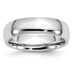 Cobalt Polished 6mm Band