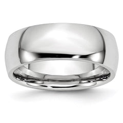 Cobalt Polished 8mm Band