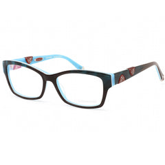 Coco Song Women's Eyeglasses - Brown and Light Blue Rectangular Frame | CV088 03-09
