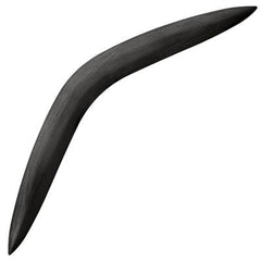 Cold Steel Boomerang - Black Polypropylene Material Non Returning, 28 inch | CS92BRGB