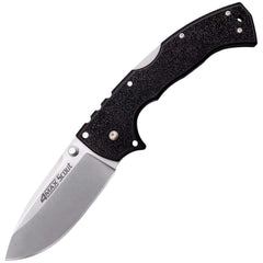 Cold Steel Folding Knife - 4 Max Scout Black Griv-Ex Handle Drop Point Blade | CS62RQ