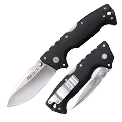 Cold Steel Folding Knife - AD-10 Lite Drop Point Steel Blade Black Handle | FL-AD10