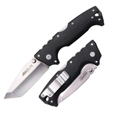 Cold Steel Folding Knife - AD10T Lite Drop Point Steel Blade Black Handle | FL-AD10T
