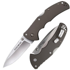 Cold Steel Folding Knife - Code 4 Spear Point Blade Aluminum Handle, 8.5 inch | CS58PS
