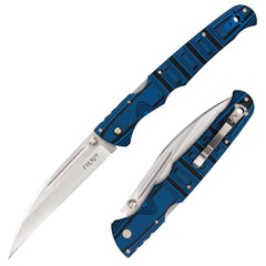 Cold Steel Folding Knife - Frenzy II 5.5 inch Blade Blue and Black Handle | CS62P2A