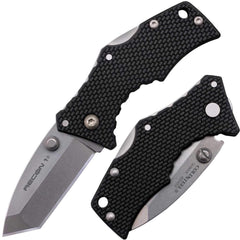 Cold Steel Folding Knife - Micro Recon 1 Tanto Steel Blade with Tri-Ad Lock | CS27DT