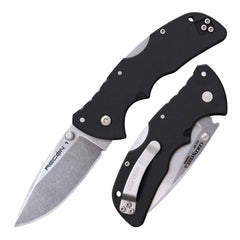 Cold Steel Folding Knife - Mini Recon 1 Spear Point Blade Black Handle | CS27BAS