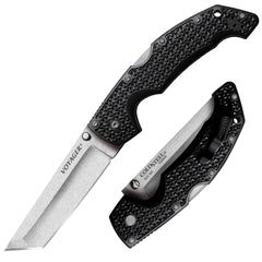 Cold Steel Folding Knife - Voyager Griv-Ex Handle with Tri-Ad Lock Large | CS29AT