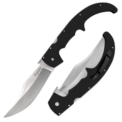 Cold Steel Folding Knife - XL Espada Black Clip Point Blade Tri-Ad Lock | CS62MGC