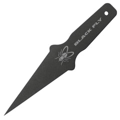 Cold Steel Knife - Black Fly Throwing 8 inch Ultra-Keen Point Steel Blade | CS80STMA