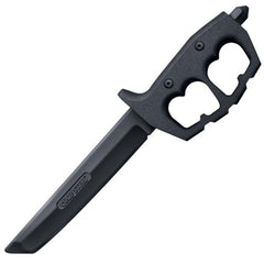 Cold Steel Knife - Rubber Trainer Black Tanto Blade Trench, 13 1/2 inch | CS92R80NT