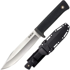 Cold Steel Knife - SRK Survival Rescue Steel Blade Black Kray Ex Handle | CS38CKE
