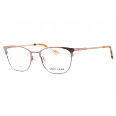 Cole Haan Men's Eyeglasses - Rose Gold Rectangular Shape Frame Clear Lens | CH5048 770