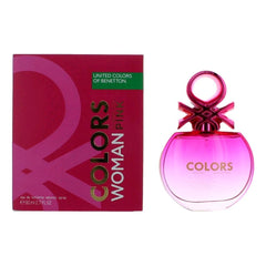 Colors De Benetton Pink by Benetton, 2.7 oz Eau De Toilette Spray for Women