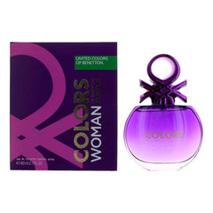 Colors De Benetton Purple by Benetton, 2.7 oz Eau De Toilette Spray for Women