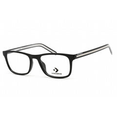 Converse Men's Eyeglasses - Clear Demo Lens Full Rim Black Rectangular | CV5011 001