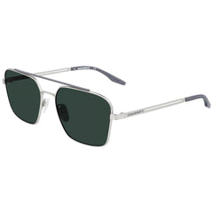 Converse Men's Sunglasses - Green Plastic Lens Silver and Grey Frame | CV101S 045