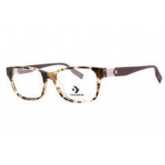 Converse Unisex Eyeglasses - Full Rim Brown Havana Rectangular Plastic | CV5034 241