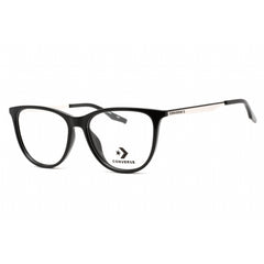 Converse Women's Eyeglasses - Full Rim Black Plastic Rectangular Frame | CV8007 001