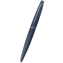 Cross Ballpoint Pen - ATX Diamond-Pattern Sandblasted Dark Blue PVD Finish | 882-45