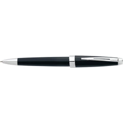 Cross Ballpoint Pen - Aventura Onyx Black Resin Finish with Polished Chrome | AT0152-1