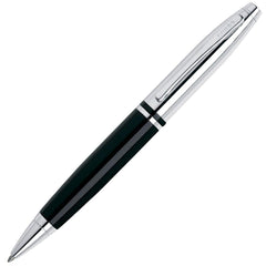Cross Ballpoint Pen - Calais Black and Chrome Lacquer Swivel Action Repel | AT0112-2
