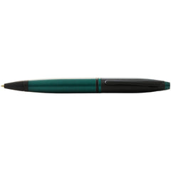 Cross Ballpoint Pen - Calais Green and Black Lacquer Swivel Action Repel | AT0112-25