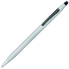 Cross Ballpoint Pen - Classic Century Diamond Pattern Brushed Chrome | AT0082-124