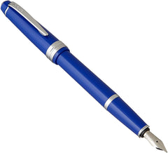 Cross Fountain Pen - Bailey Light Polished Blue Resin, Extra Fine | AT0746S-4XS