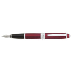 Cross Fountain Pen - Bailey Red Lacquer Finish, Medium | AT0456-8MS