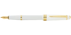 Cross Fountain Pen - Bailey White Resin and Gold Tone, Extra Fine | AT0746-10XF