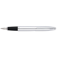 Cross Fountain Pen - Calais Polished Chrome, Medium | AT0116-1MS