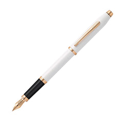Cross Fountain Pen - Century II Pearlescent White Lacquer, Medium | AT0086-113MF