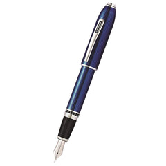 Cross Fountain Pen - Peerless Translucent Quartz Blue