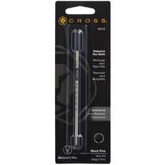 Cross Refill - Black Archival Ink Fine Size Point for Standard Ballpoint Pen | 8514