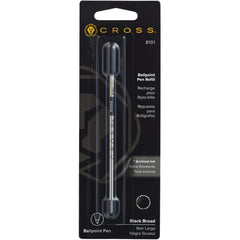 Cross Refill - Broad Black Ink for All Sorts of Paper Authentic Ballpoint Pen | 8101