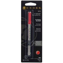 Cross Refill - Selectip Red Ink Medium Point Authentic Gel Rolling Ball Pen | 8013
