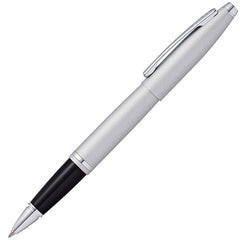 Cross Rollerball Pen - Calais Satin Chrome Metal Selectip Snap On Cap | AT0115S-16