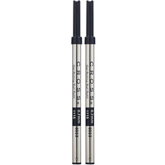 Cross Rollerball Pen Refill - Selectip Black Gel 0.7 mm, Pack of 2 | 8523-2