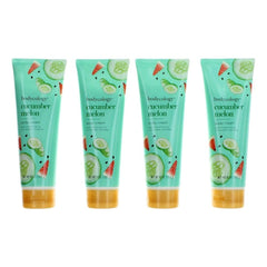 Cucumber Melon by Bodycology, 4 Pack 8 oz Moisturizing Body Cream for Women
