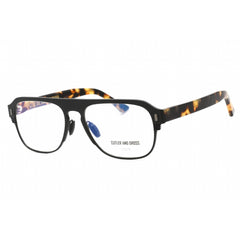 Cutler And Gross Men's Eyeglasses - Clear Lens  Matte Black/Titanium | CGOP136555 003