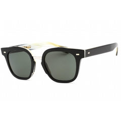 Cutler and Gross Men's Sunglasses - Silver/Black Square Full Rim Frame | CG1297S 004