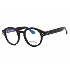 Cutler And Gross Unisex Eyeglasses - Black Round Shape Frame Clear Lens | CG1291V2 010
