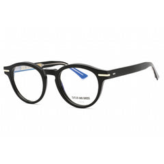 Cutler And Gross Unisex Eyeglasses - Black Round Shape Frame Clear Lens | CG1338 004