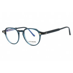 Cutler And Gross Unisex Eyeglasses - Blue Round Shape Frame Clear Lens | CG1313V2 004