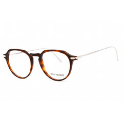 Cutler And Gross Unisex Eyeglasses - Dark Tortoiseshell/Brown Frame | CG1302V2 001