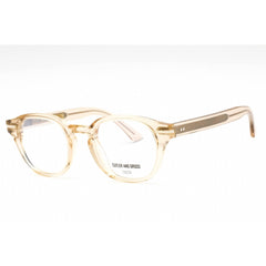 Cutler And Gross Unisex Eyeglasses - Granny Chic Round Frame Clear Lens | CG1356 009