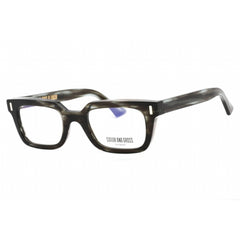 Cutler And Gross Unisex Eyeglasses - Green Rectangular Frame Clear Lens | CG1306 005