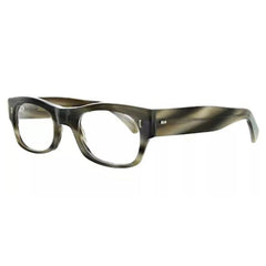 Cutler and Gross Unisex Eyeglasses - Grey Horn Plastic Frame | 1019-GRH-C-55-22-145
